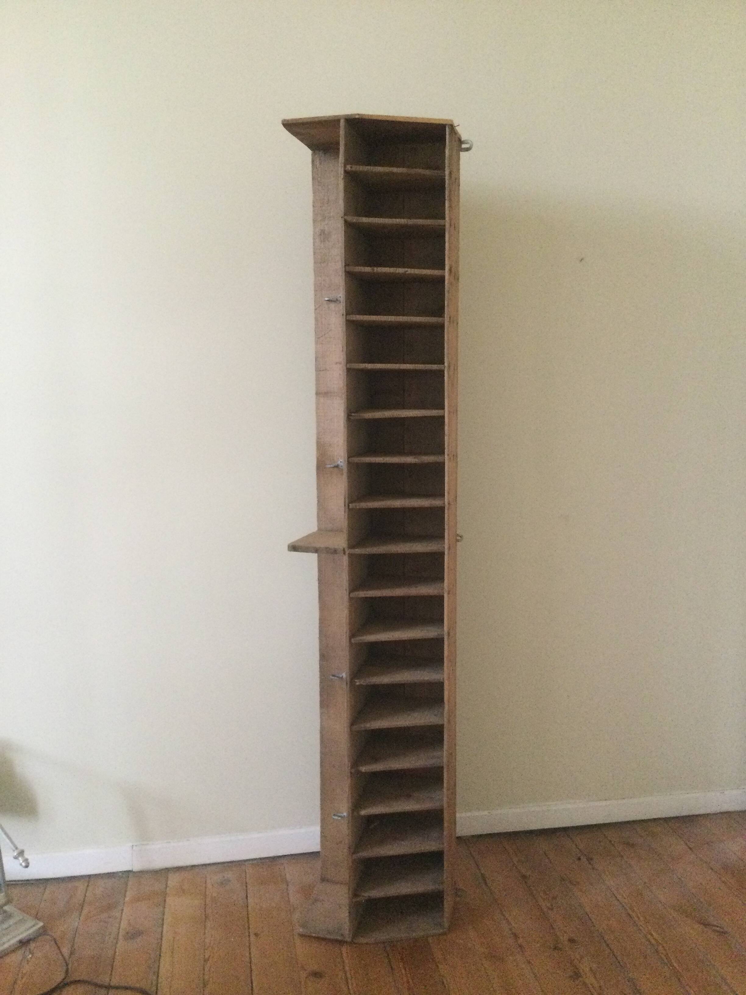 Large antique wall shelf