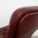 Leather swivel armchair, Danish design, 1970s, made in Denmark