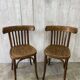Pair of bistro chairs