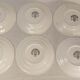 Series of 6 Gien earthenware dessert plates Rébus models