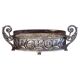 Antique Silver Cup Rose Silver & Crystal Jardiniere Decorative Bowl Cup