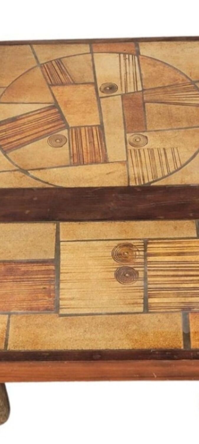 Ceramic coffee table 1950