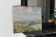 Georges Duvillier landscape "Between town and countryside" oil on canvas signed