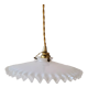 Serrated opaline suspension
