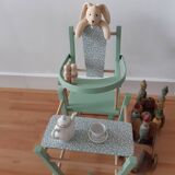 Vintage doll's high chair