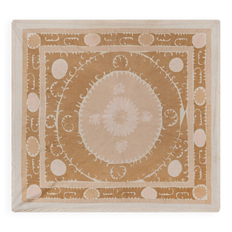 Tapis noué à la main, tapis turc vintage 140x151 cm