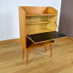 Blond & feet compass 1960 mahogany Vintage Secretary