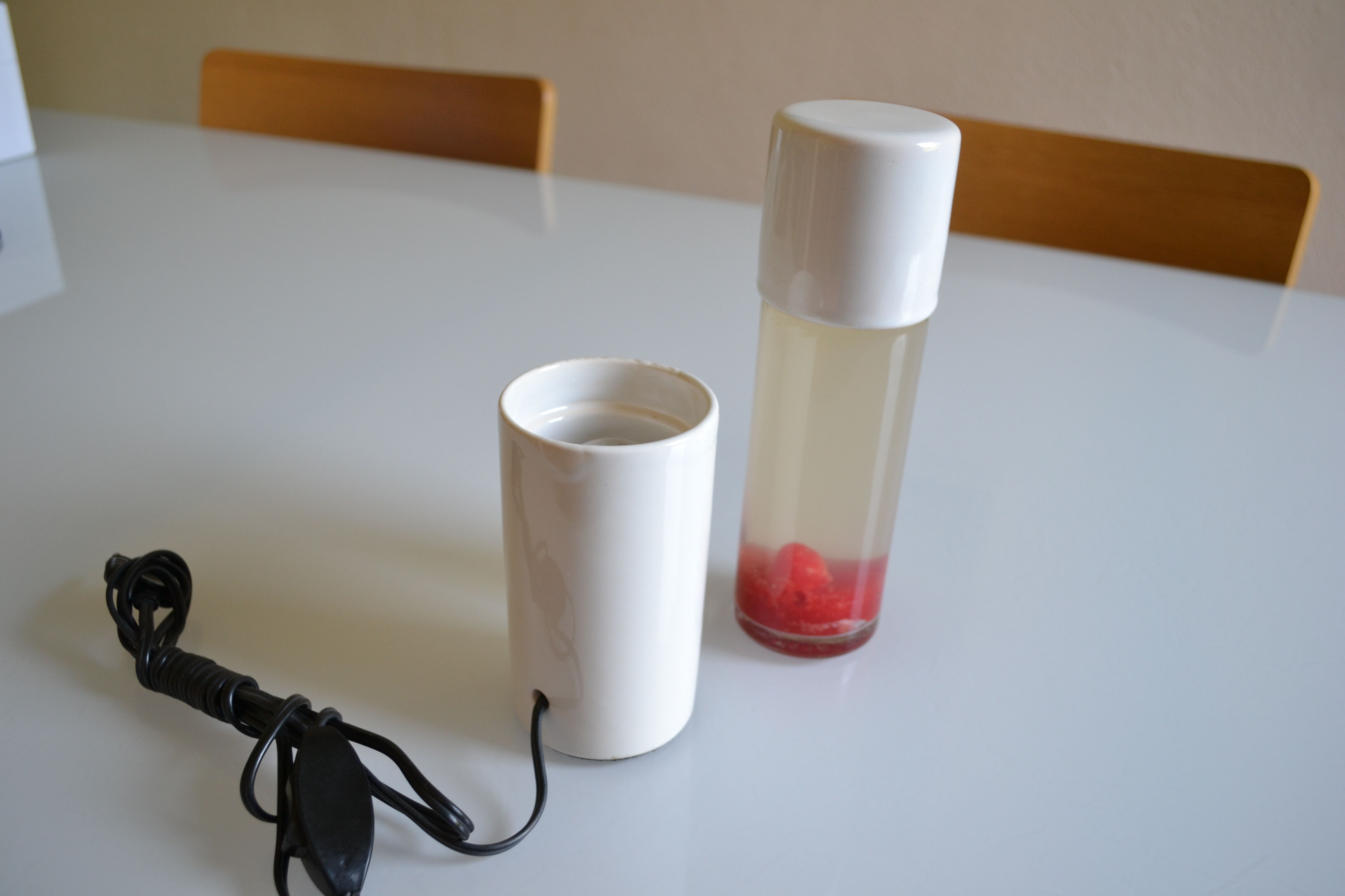 Psychedelic lamp 70's lava space age