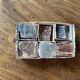 Salt crystal samples ~ souvenir from the Salzbergwerk salt mine Berchtesgaden Germany
