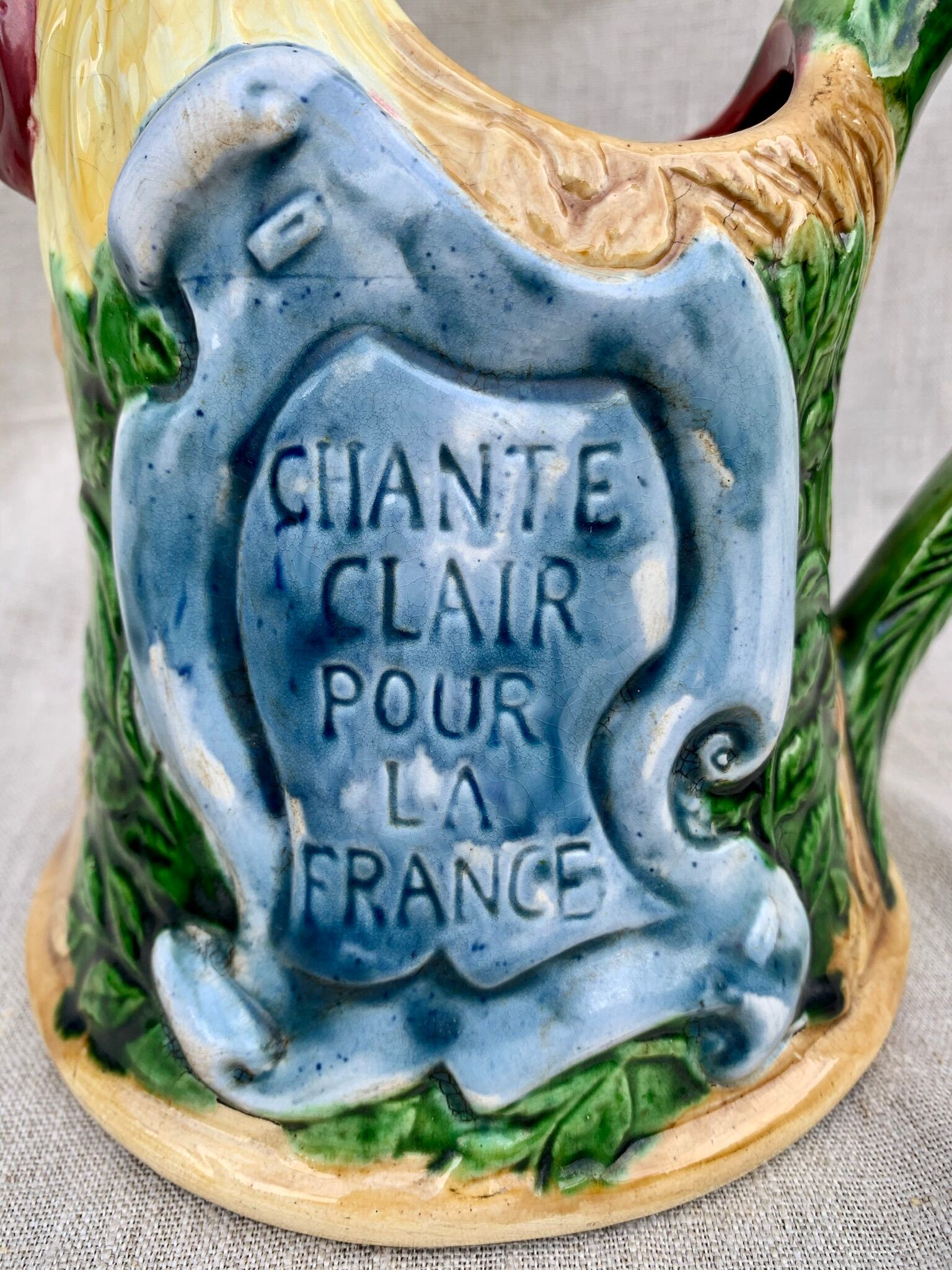 Pitcher dabs Rooster "the Gaul"