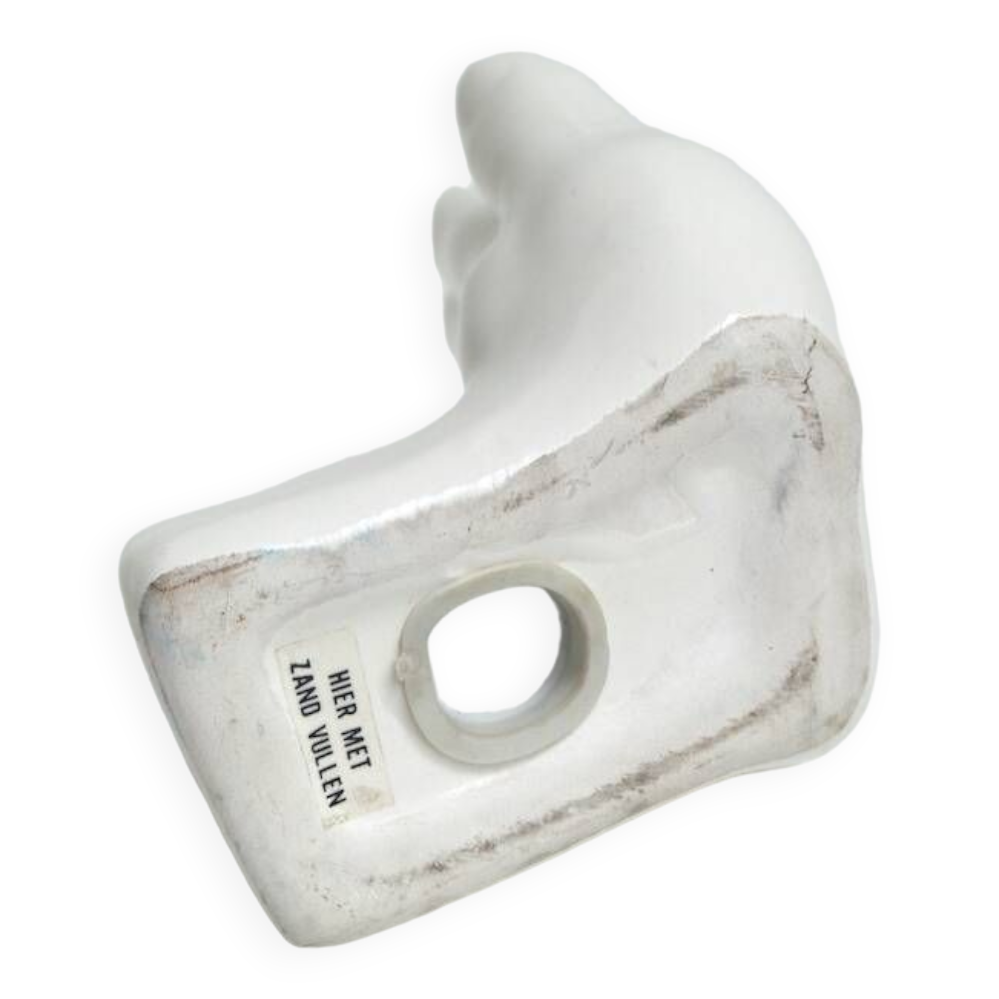 Ceramic hand bookends