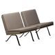 Dutch architectural lounge chairs, pair, Netherlands, circa 1960