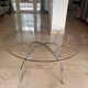 IKEA glass coffee table, 1980s