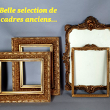 Canal frame in molded wood