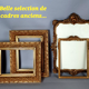 Canal frame in molded wood