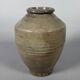 Cracked cream stoneware vase, Ming Dynasty (1368-1644), China