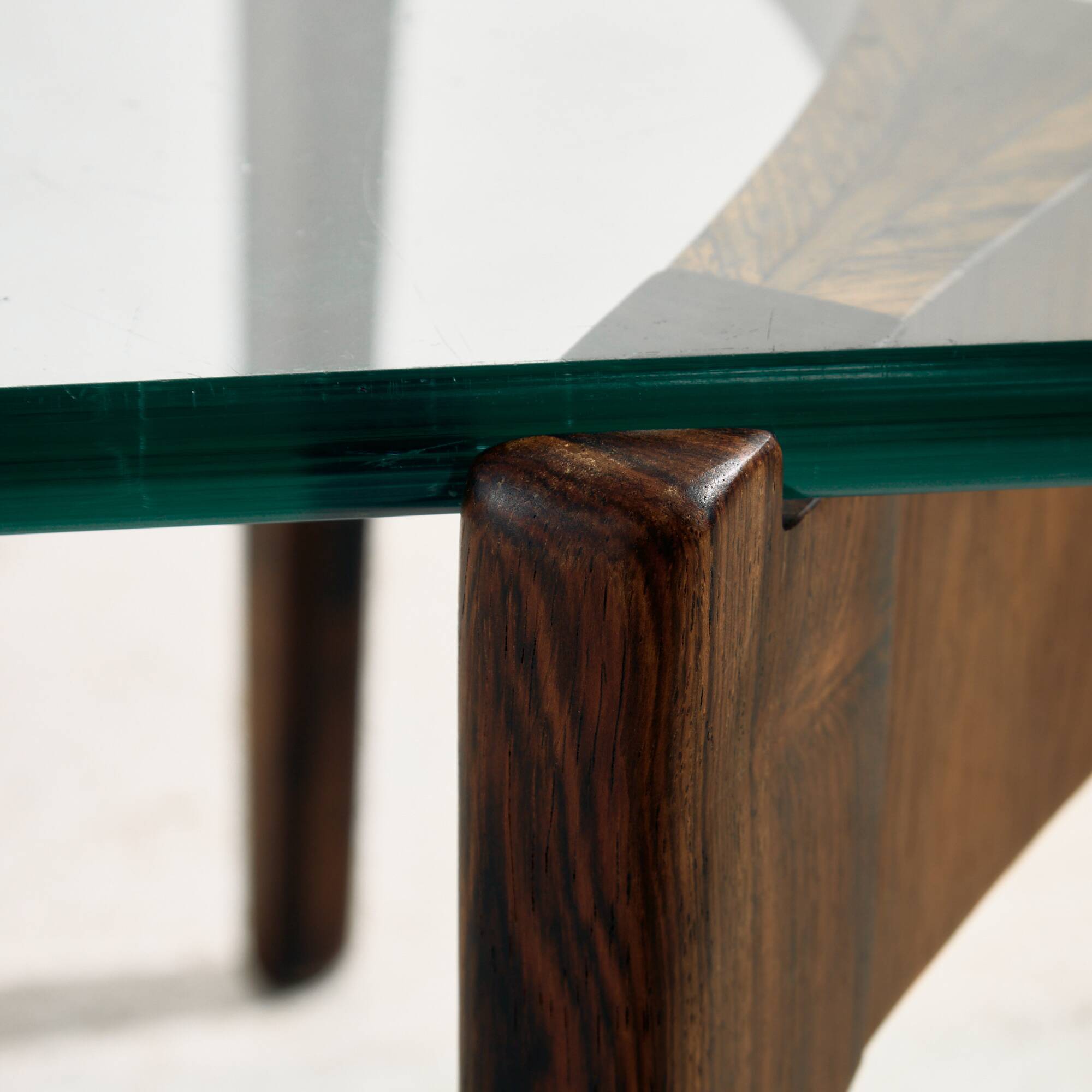 Coffee table in rosewood restored by Sven Ellekaer for Christian Linneberg Møbelfabrik.