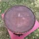Large old boiled cardboard hat box