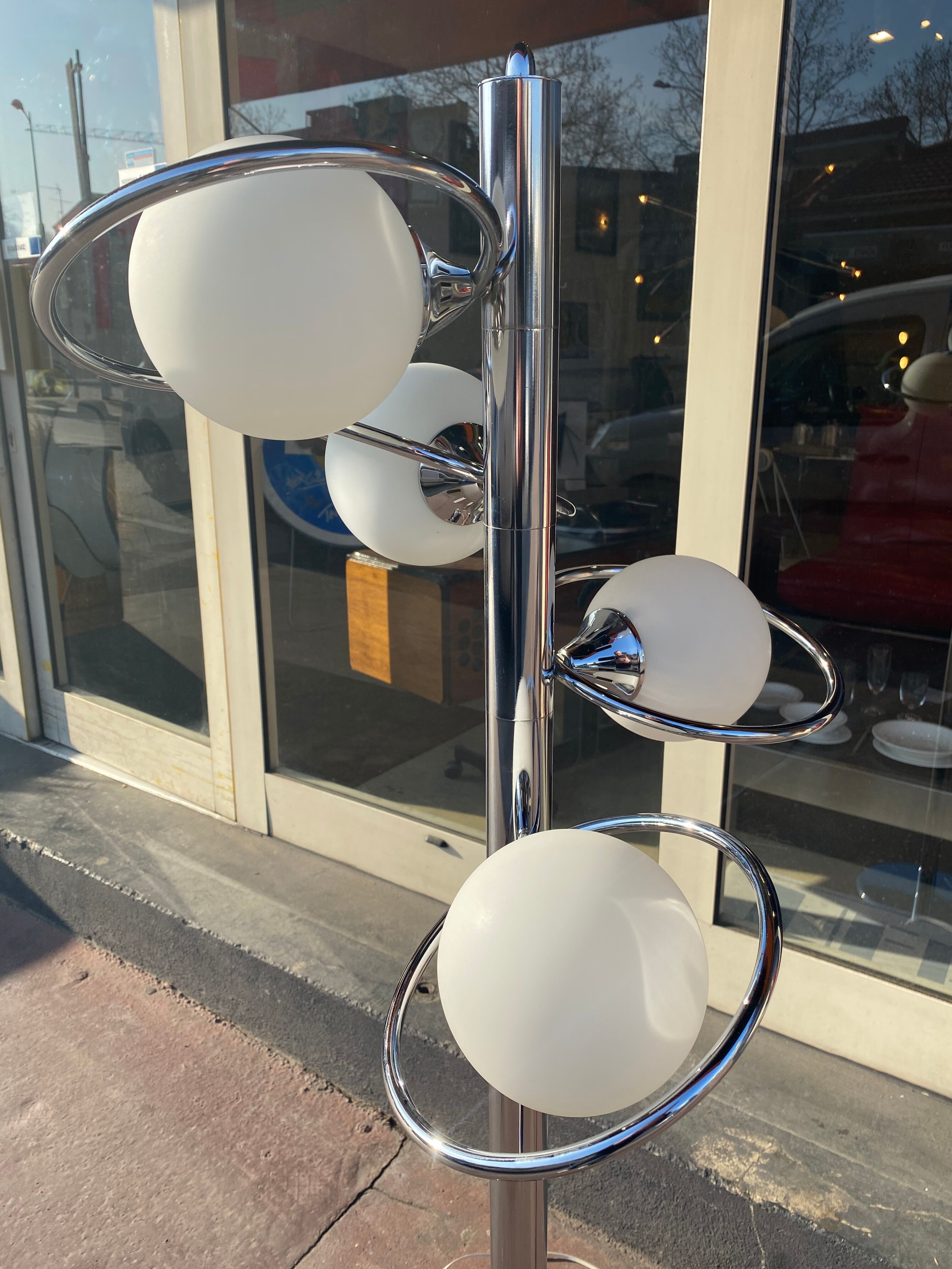 "Cosmos" parquet lamp - 1972