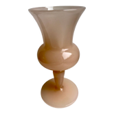 Pale pink opaline vase 50s-60s