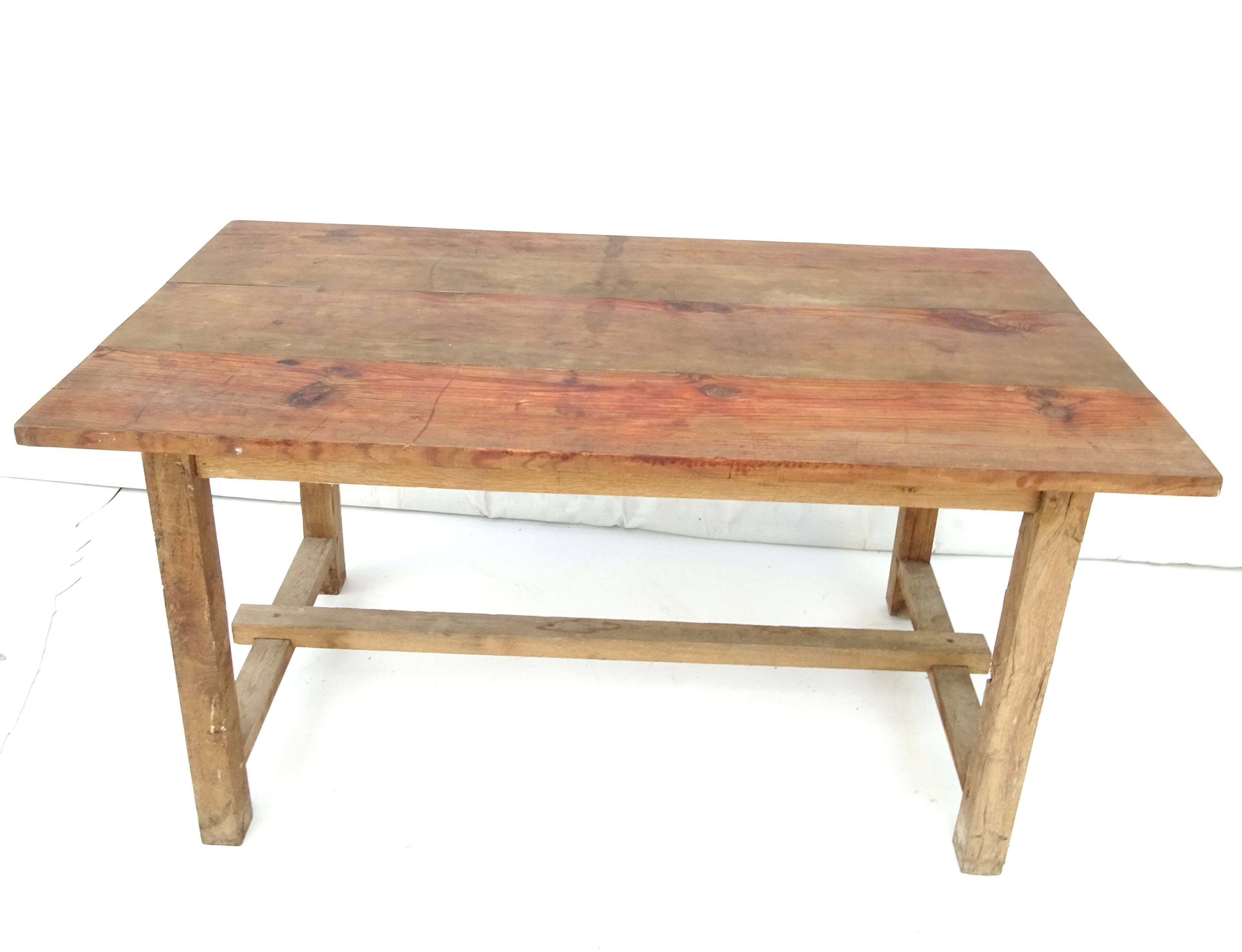 Table de ferme en bois massif