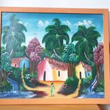 Naive Painting Dominican Republic