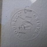 Modigliani lithograph, numbered and signed