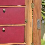 Neo-Gothic walnut cardboard box