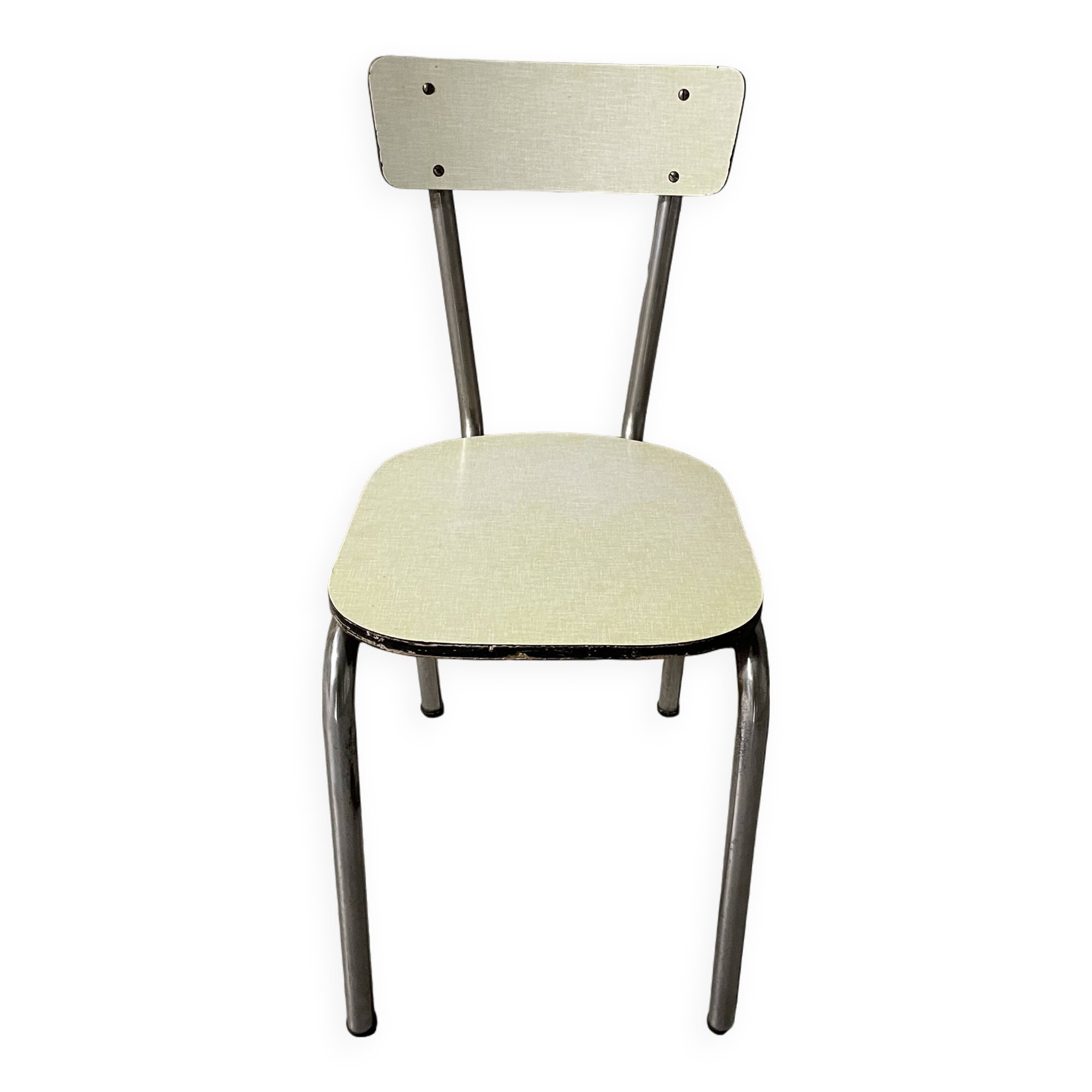 Chaise en formica années 50