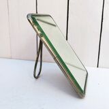 Simple barber mirror to put or hang vintage 50's