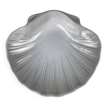 Grand plat forme coquille Saint-Jacques, Emile Henry, France, milieu XXe