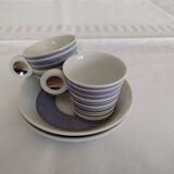Lot de deux tasses en porcelaine de bernardaud