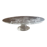 Plat a tarte en verre
