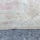 Handmade muted oushak hallway runner 280 X 85 cm
