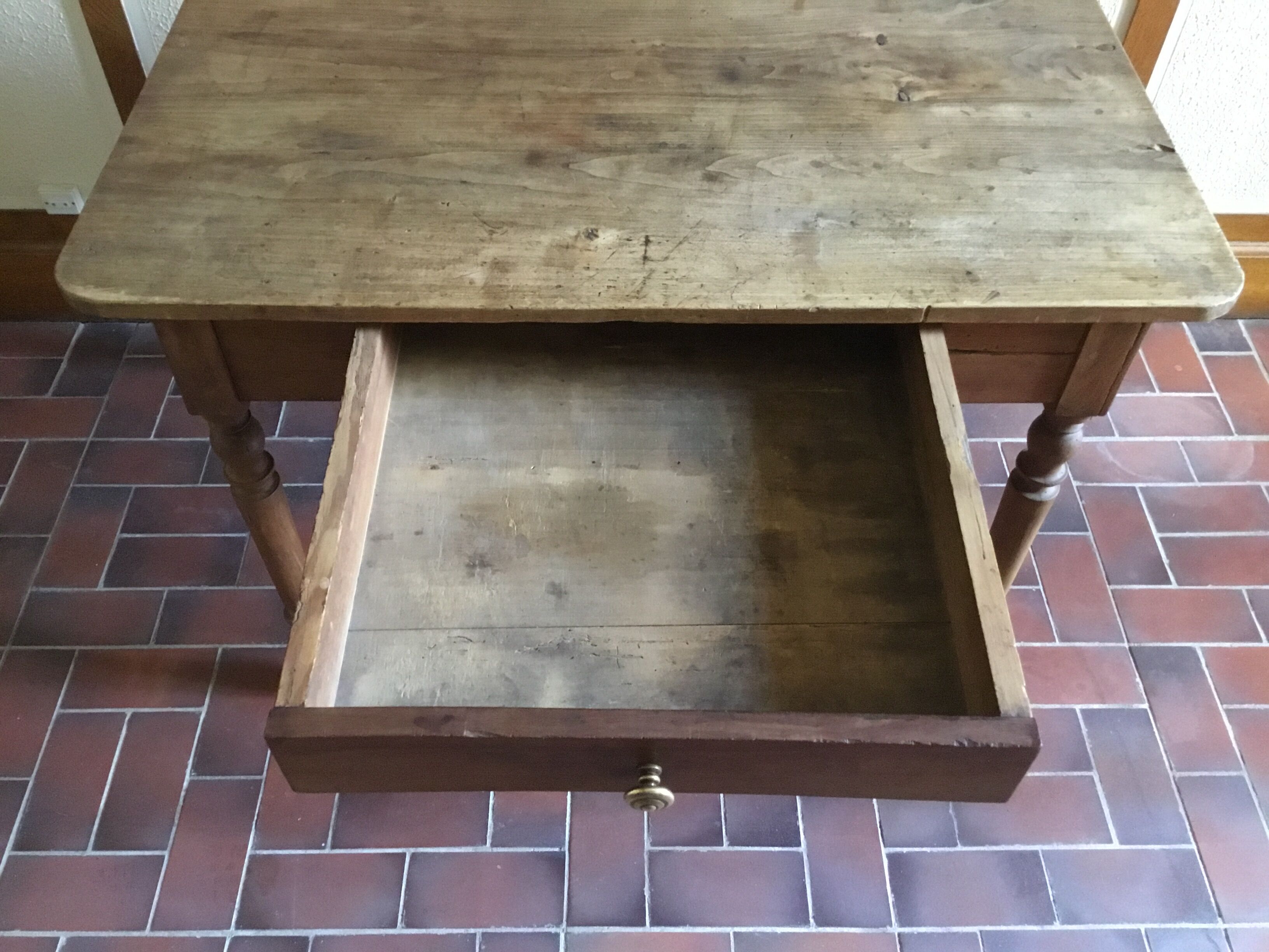 Old farm table