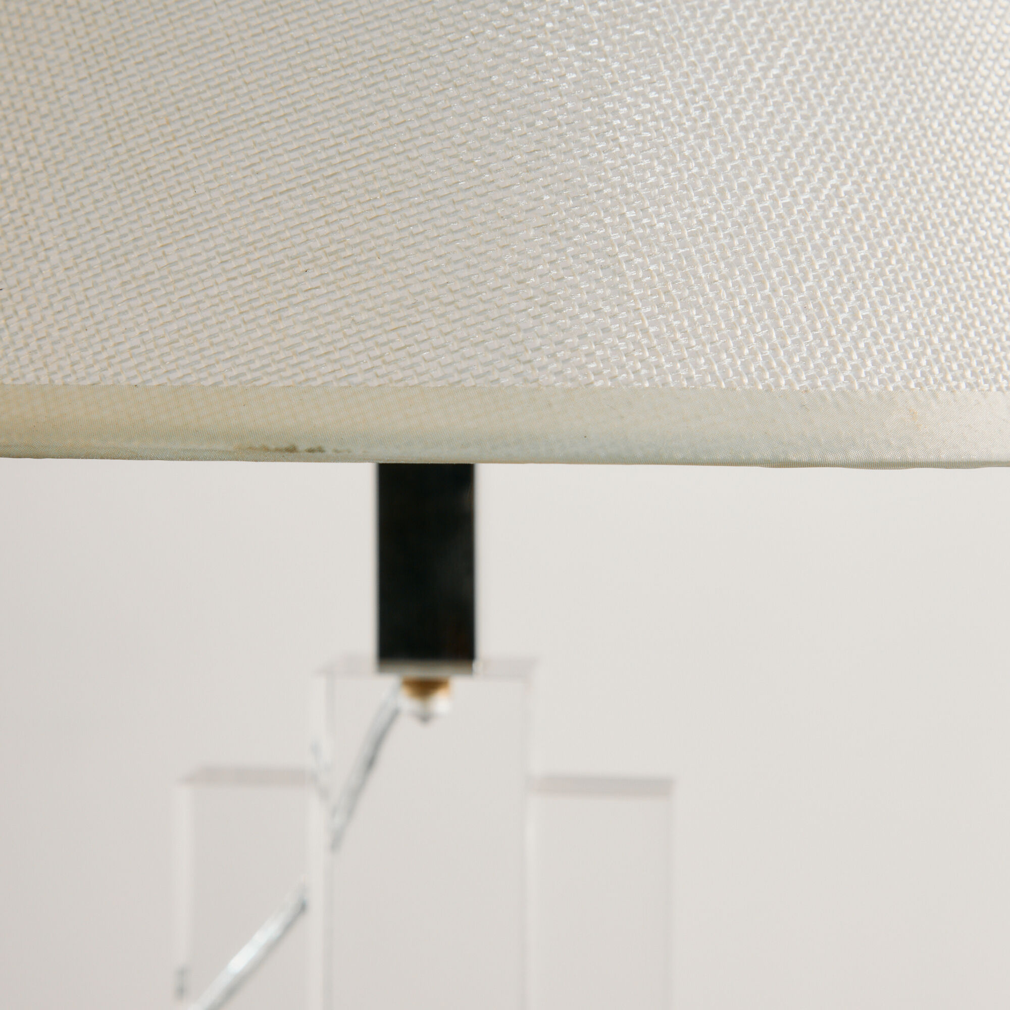 Lampe de table en plexiglas, lot de 2