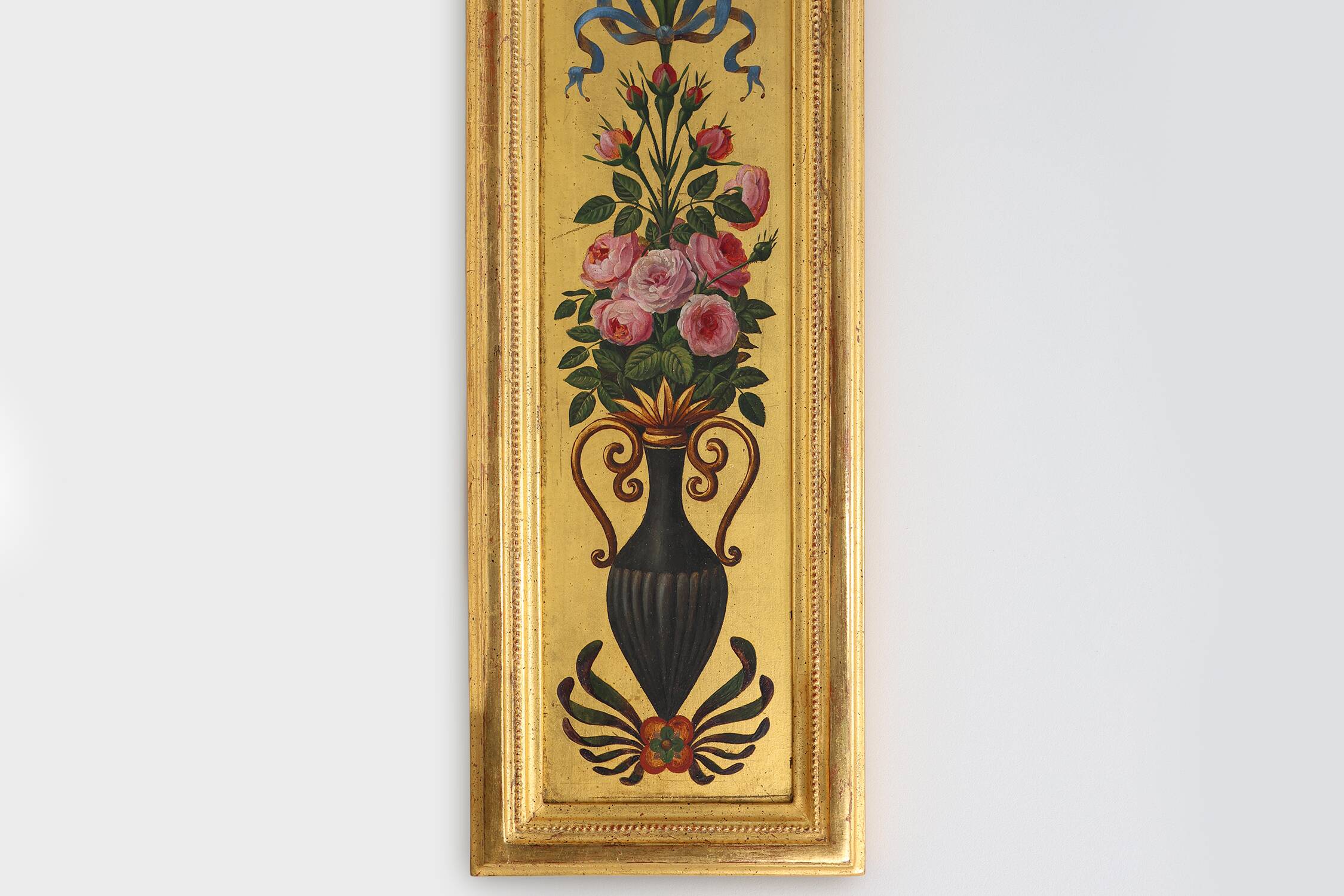 Pair of Baroque Decorative Panels, France, 19th Century