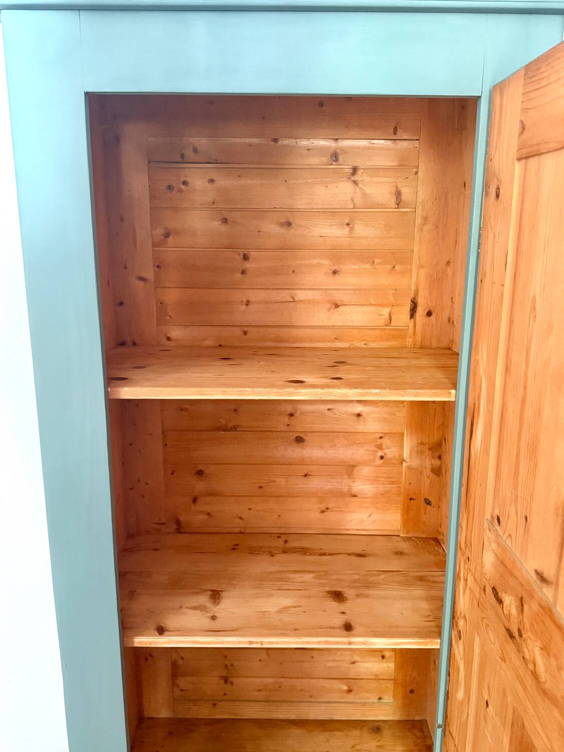Solid wood cupboard