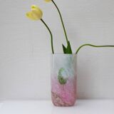 Scandinavian glass art vase known as May by Kjell Engman for Kosta Boda, 1980s