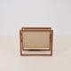 Danish magazine holder by Henning Wind-Hansen for Sika Mobler, 1960s