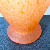 Vintage glass paste vase
