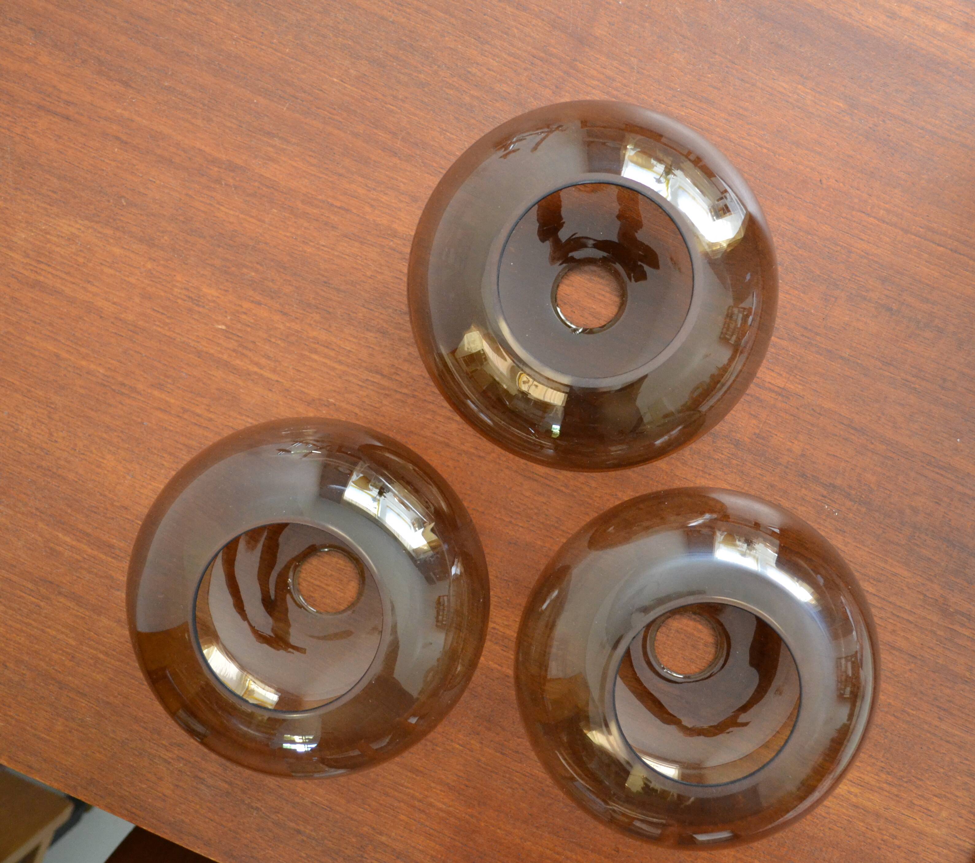 Wall lamp from Sciolari triple chrome and smoked glass