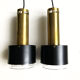 Scandinavian brass pendants Kay Kørping for Lyfa 1960