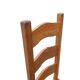 Vintage Set of 4 dining chairs oak and wicker 70's design high back