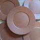 12 large flat plates Molin / Charolles