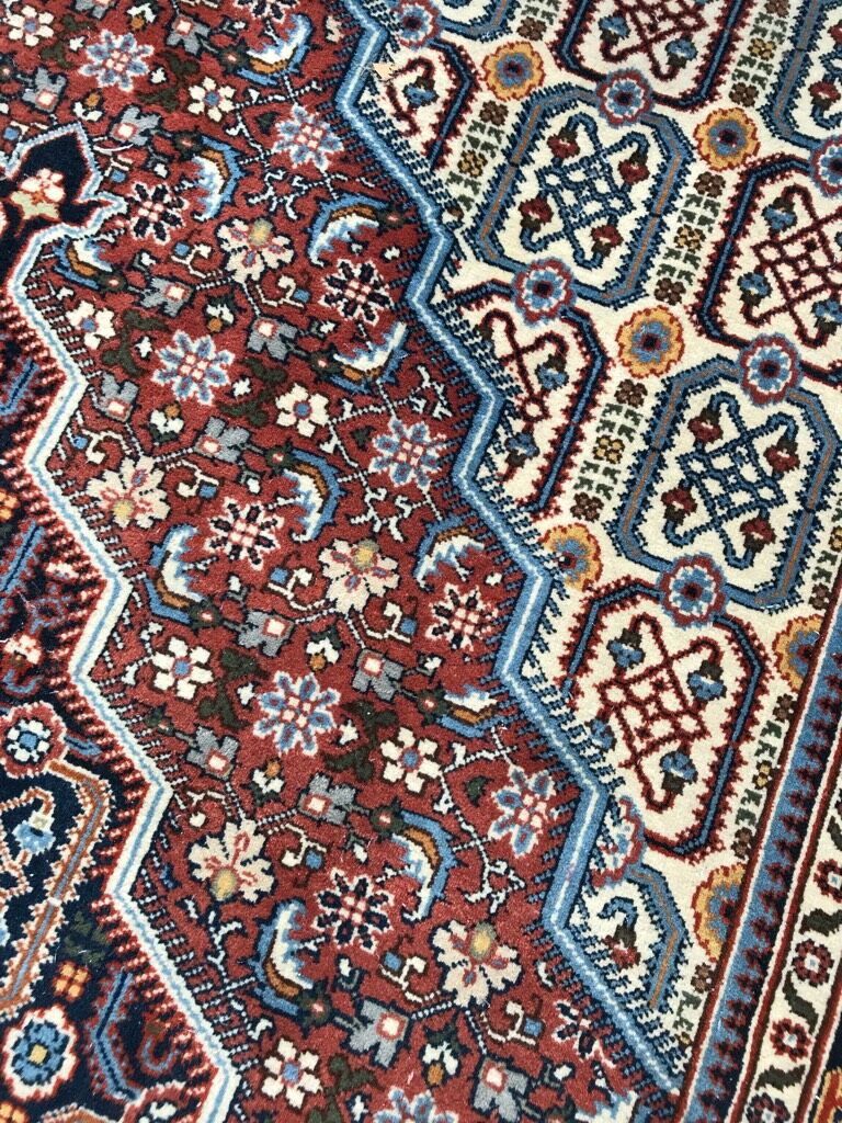 Old transylvanian carpet 202x304cm