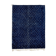 Modern Moroccan carpet dark blue