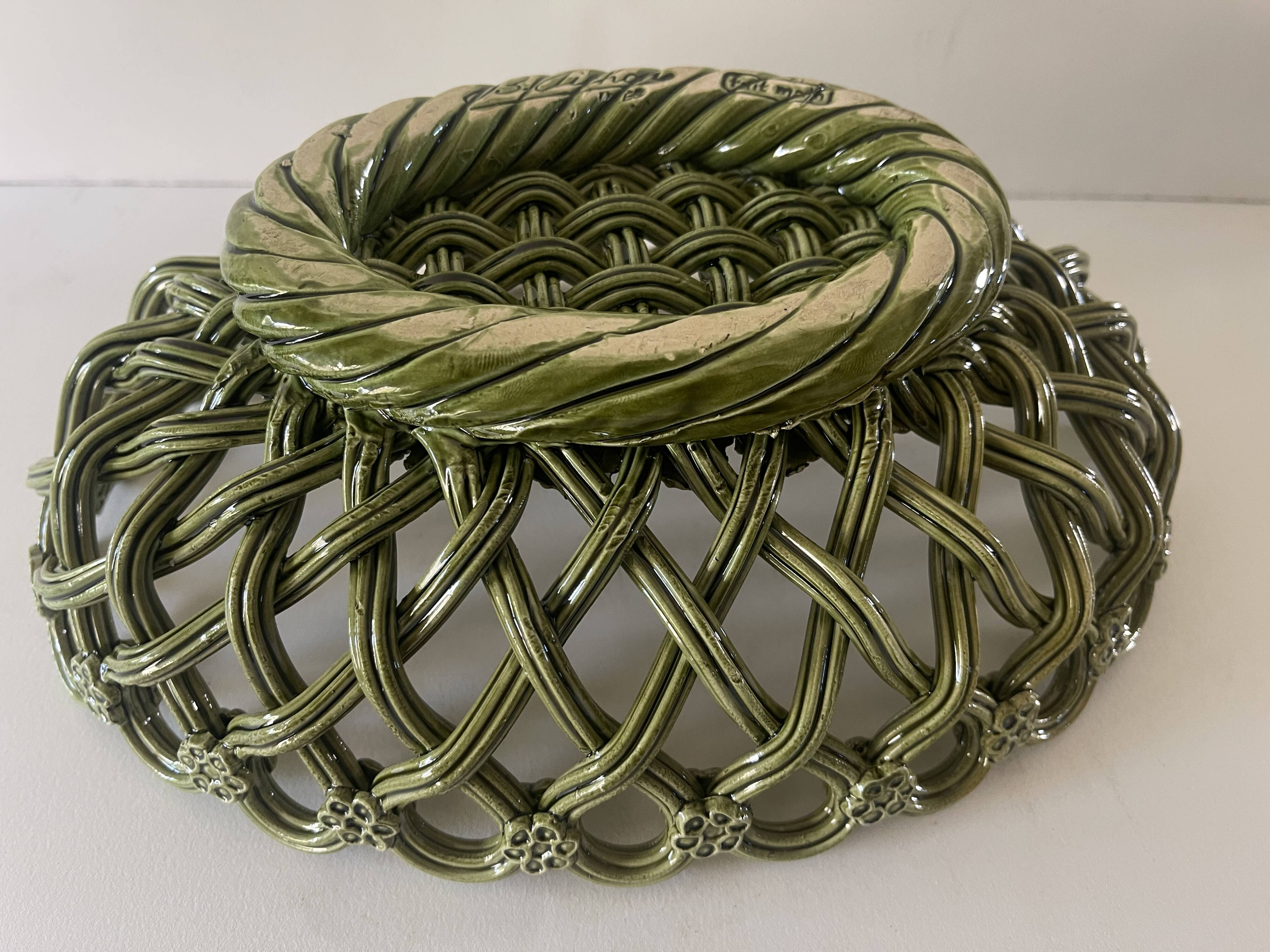 Braided ceramic cup b pichon uzes