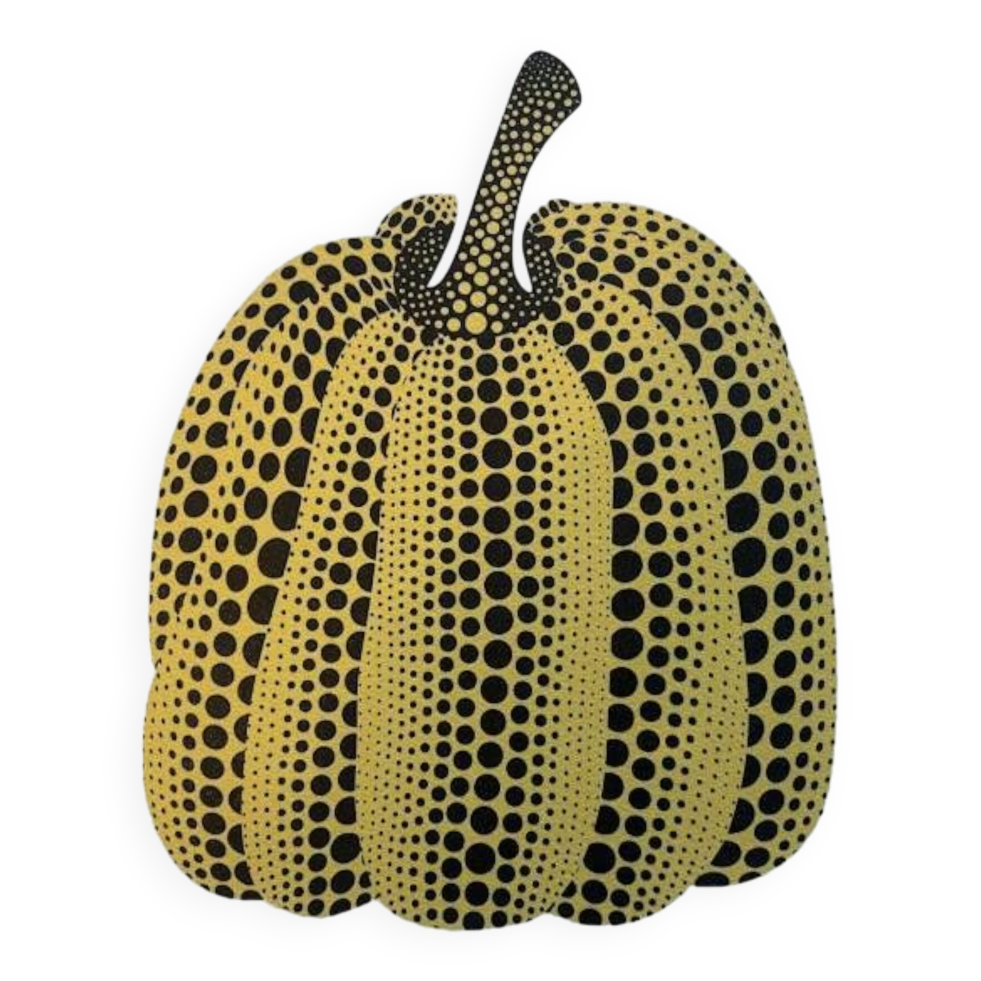 Lithograph "Pumpkin" (yellow) by Yayoi Kusama