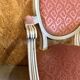 Pair of medallion armchairs